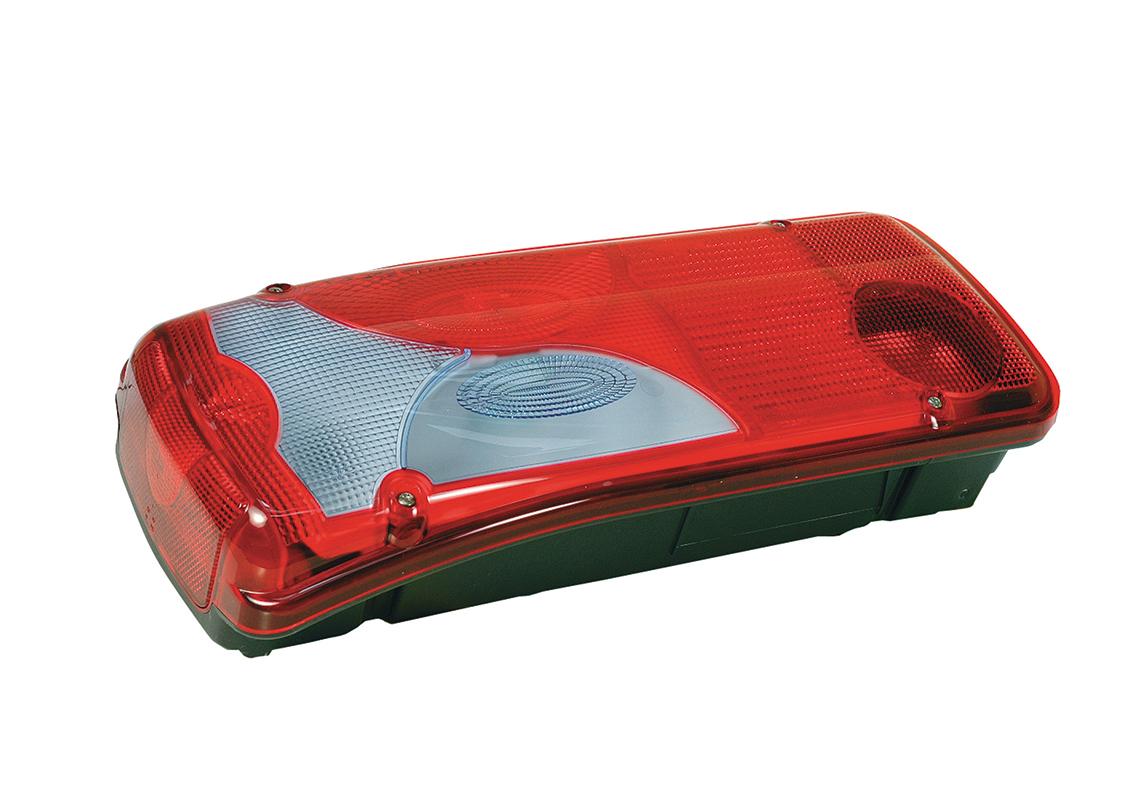 Rear lamp Left, additional conns, AMP 1.5 - 7 pin rear conn